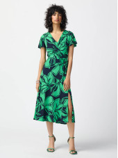 241052 Dress - Blue/Green (Joseph Ribkoff)